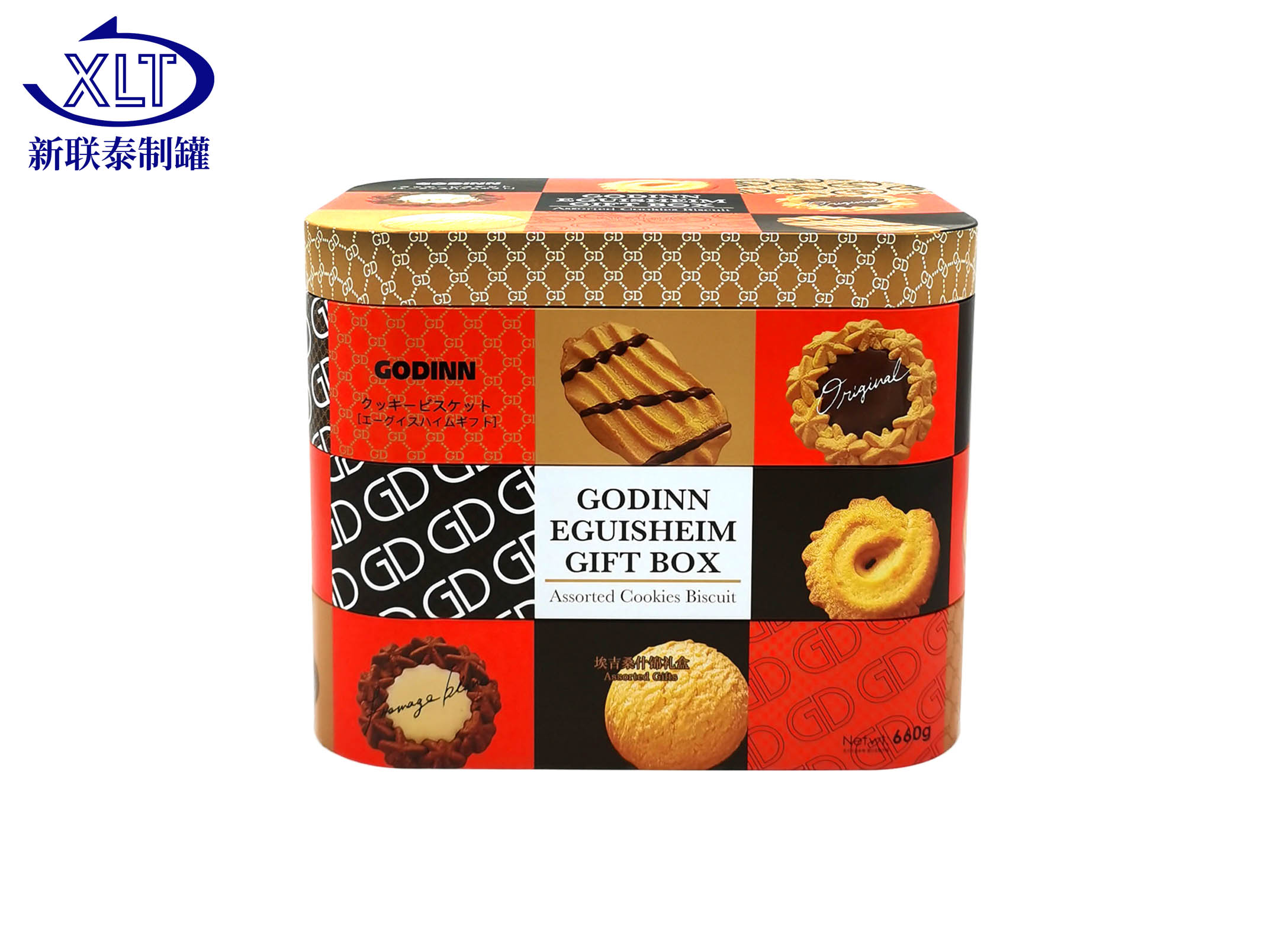 食品包装-曲奇礼盒饼干-铁盒包装生产厂家