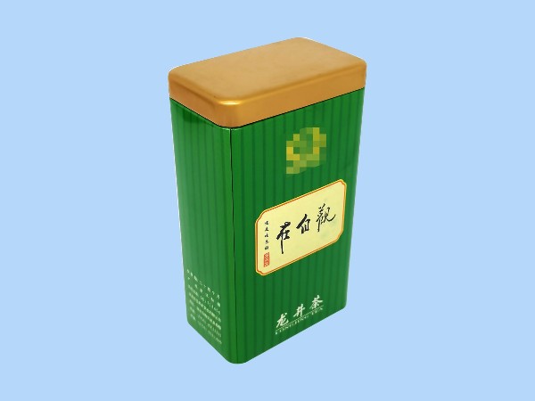 茶叶铁罐定制-龙井茶铁罐包装